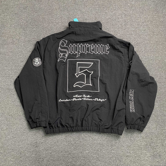 Campera Supreme Old English Negra