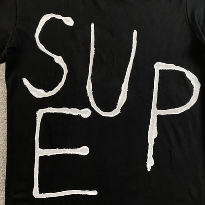 Remera Supreme Painted Negra