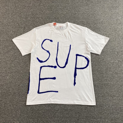Remera Supreme Painted Blanca