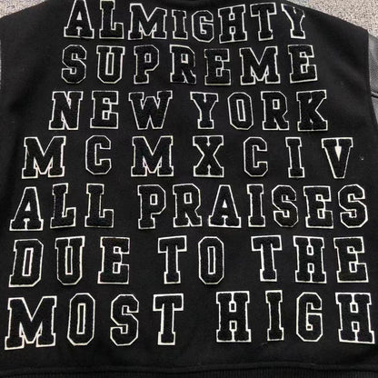 Campera Supreme Praises Negra