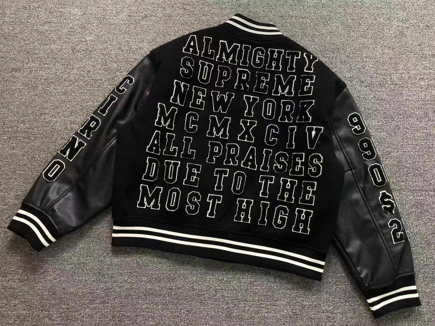 Campera Supreme Praises Negra