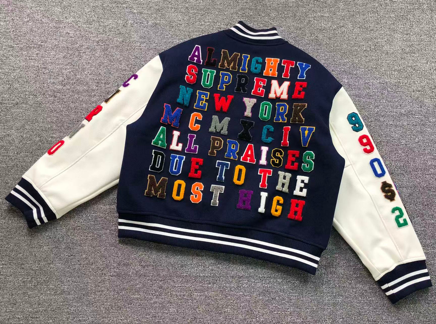 Campera Supreme Praises Azul