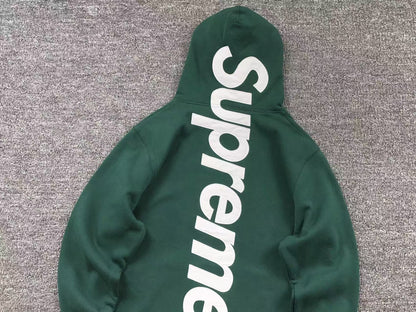 Buzo Supreme Satin Appliqué Verde