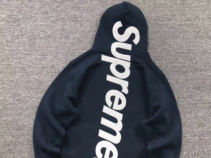 Buzo Supreme Satin Appliqué Navy
