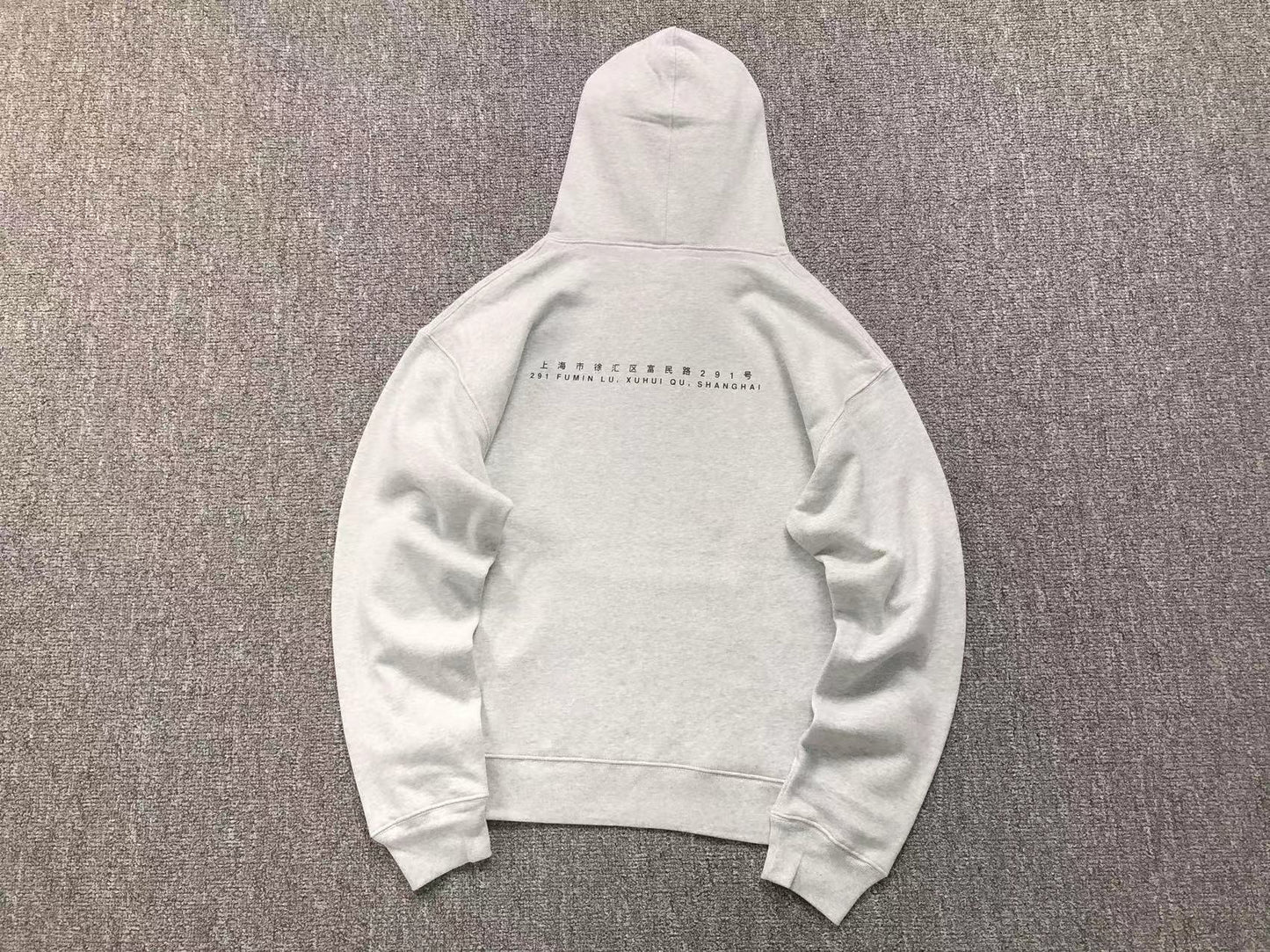 Buzo Supreme Shanghai Box Logo Gris