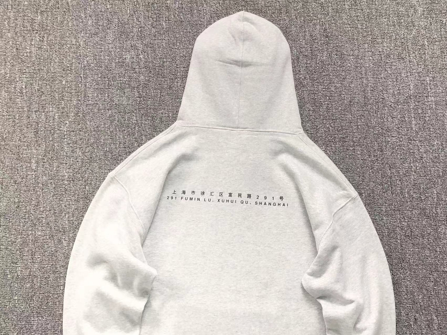 Buzo Supreme Shanghai Box Logo Gris