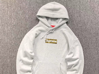 Buzo Supreme Shanghai Box Logo Gris