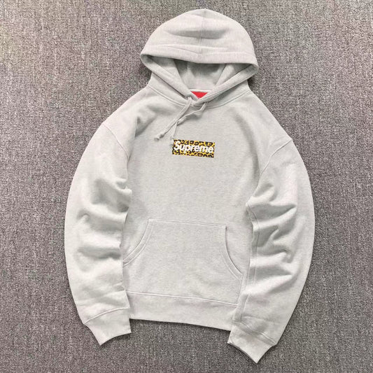 Buzo Supreme Shanghai Box Logo Gris