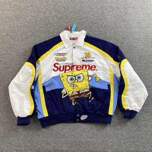 Campera Supreme SpongeBob SquarePants Jeff Hamilton Blanca