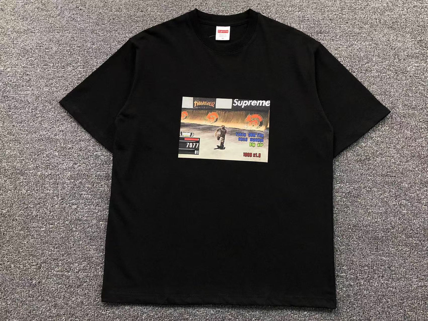 supreme-thrasher-game-tee-black-Drip Store Argentina