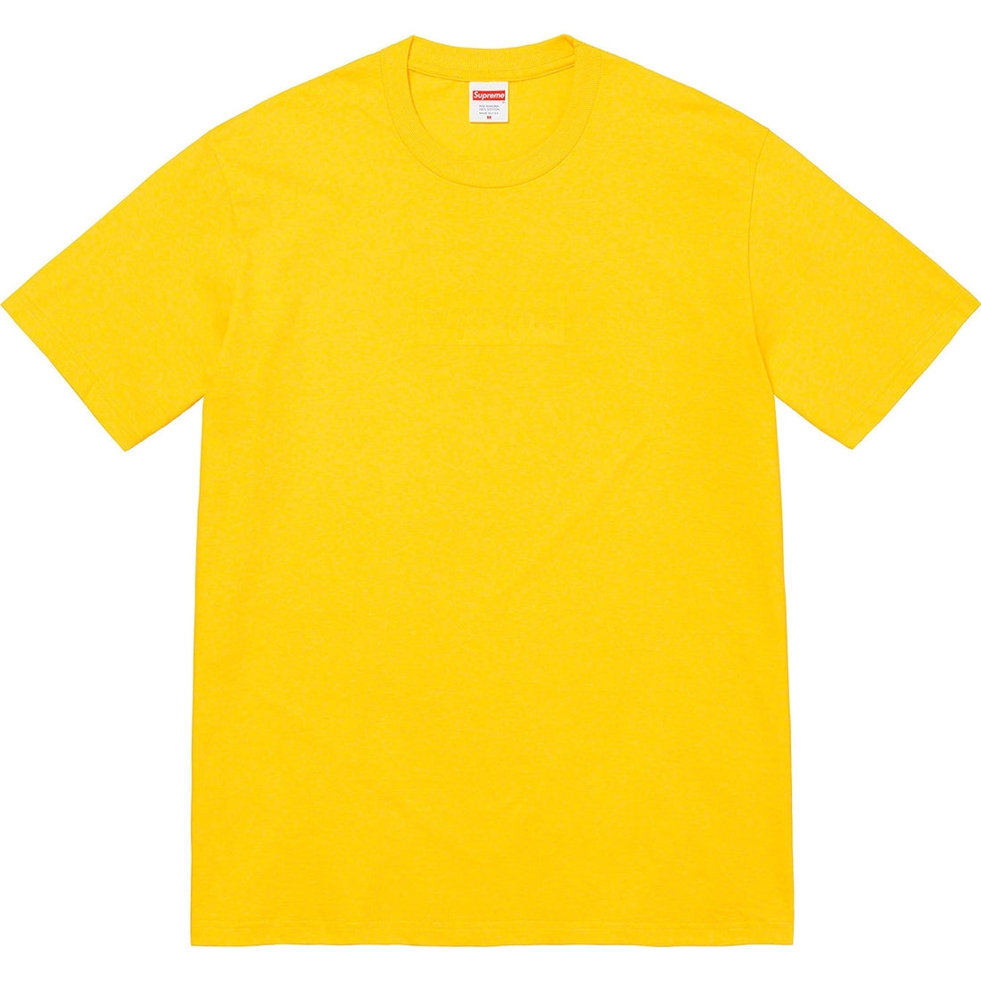 supreme-tonal-box-logo-tee-yellow-Drip Store Argentina