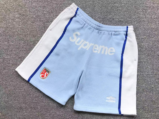 Short Supreme Umbro Knit Soccer Celeste