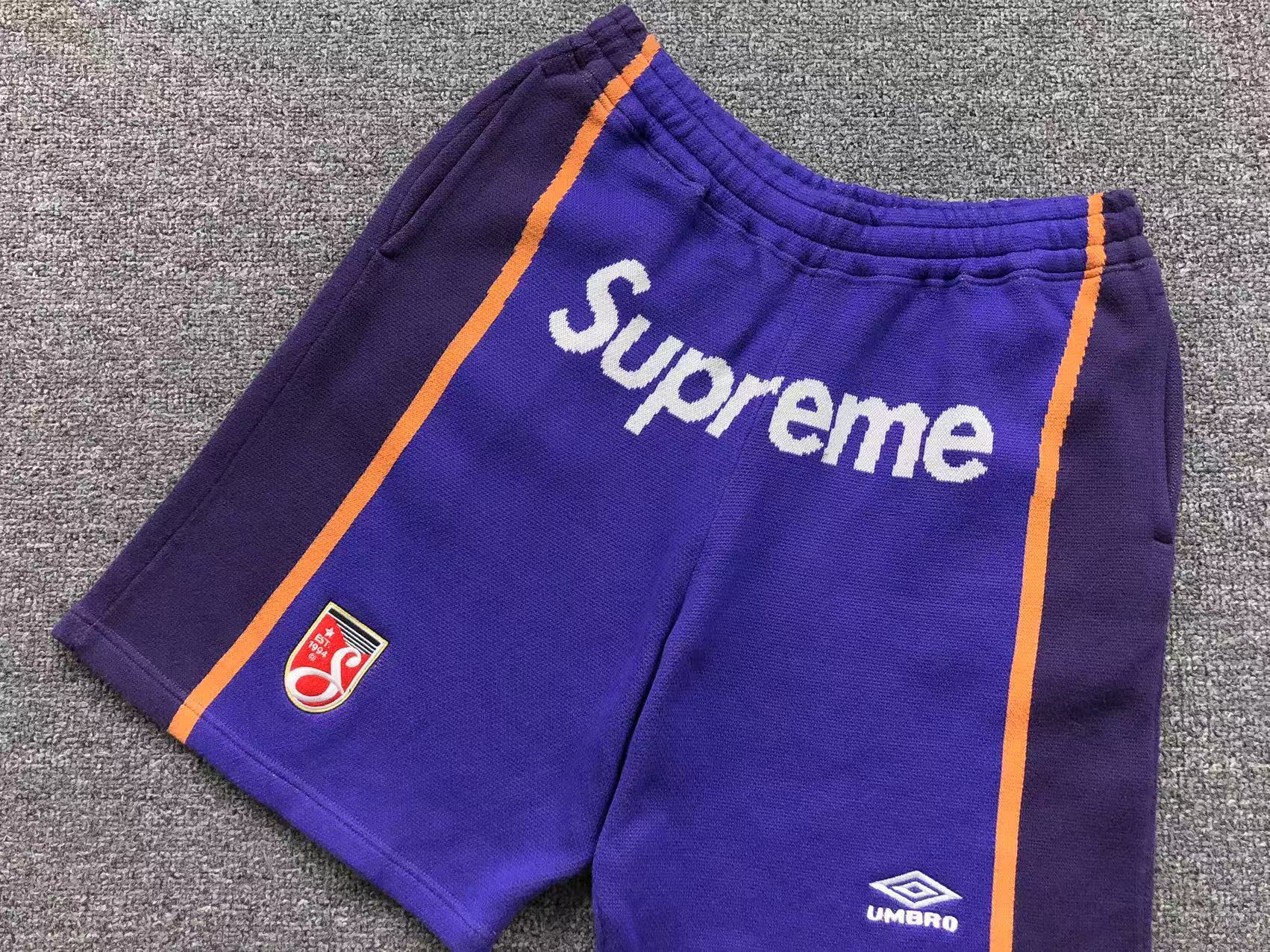 Supreme x Umbro Knit Soccer Short Blue Supreme®/Umbro® Knit Soccer