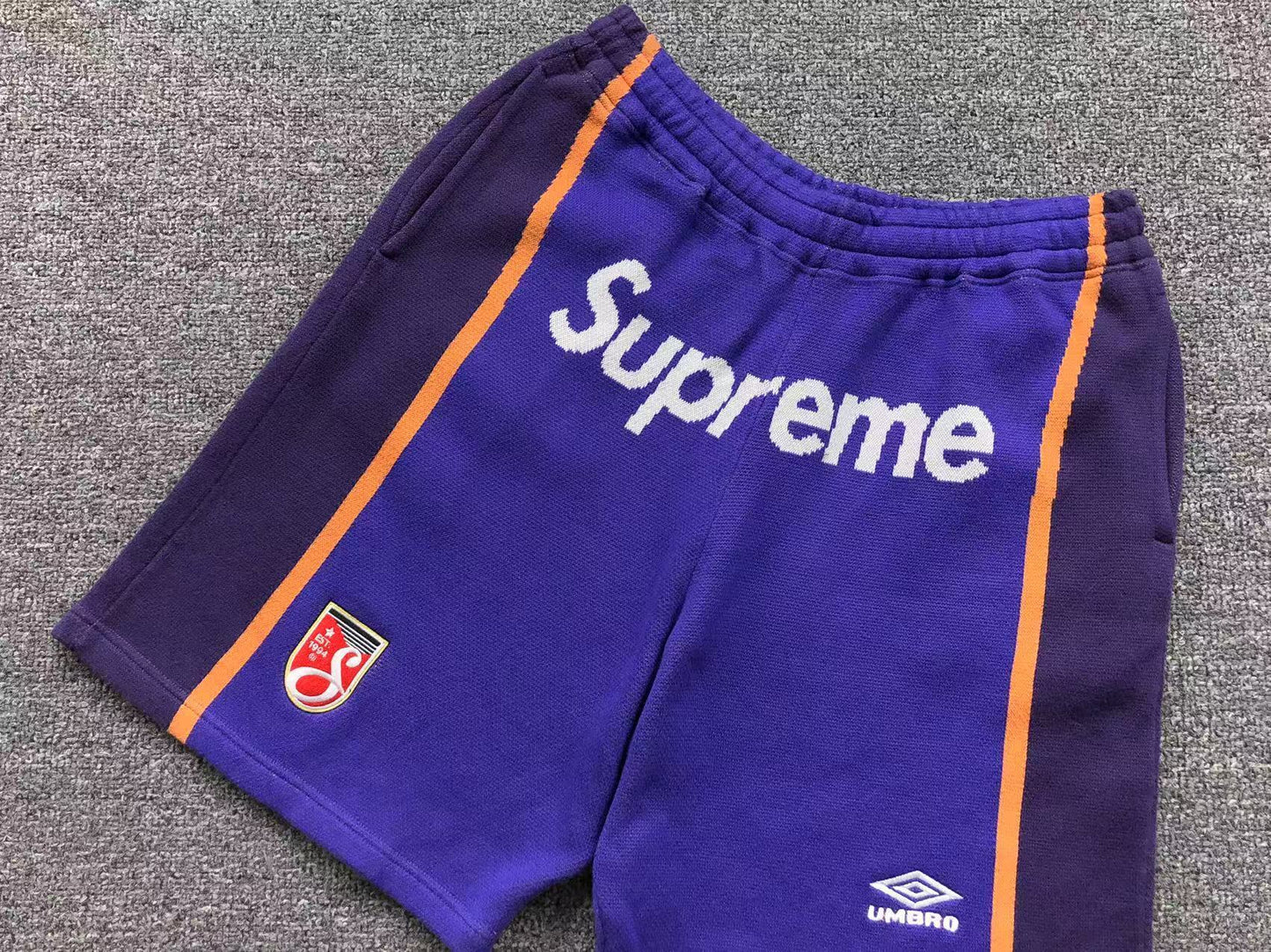 Short Supreme Umbro Knit Soccer Violeta
