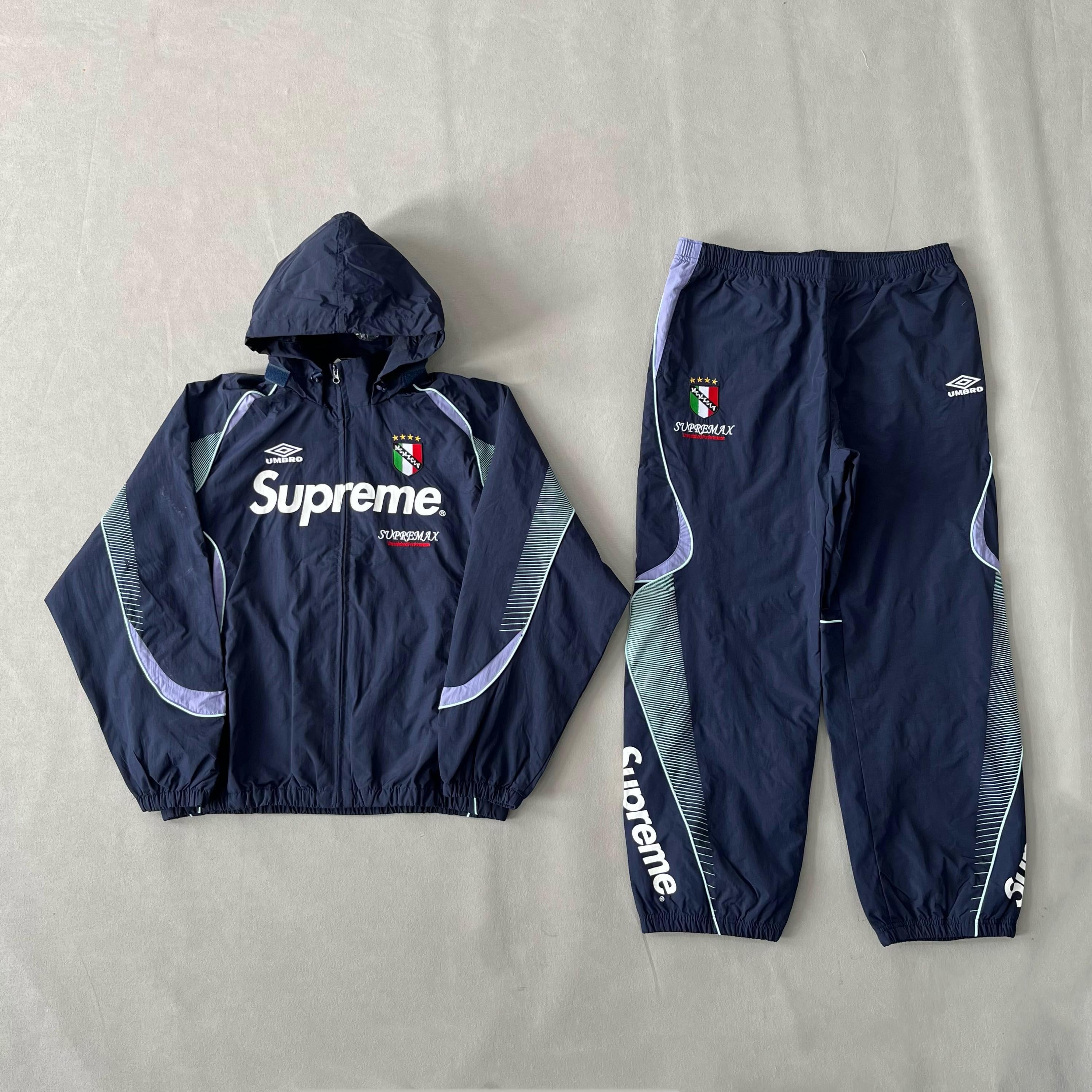ジャケット・アウター Supreme x Umbro Track Jacket BLUE Buy Supreme x Umbro Gradient Track Jacket 'Navy' - FW25J81 NAVY | GOAT