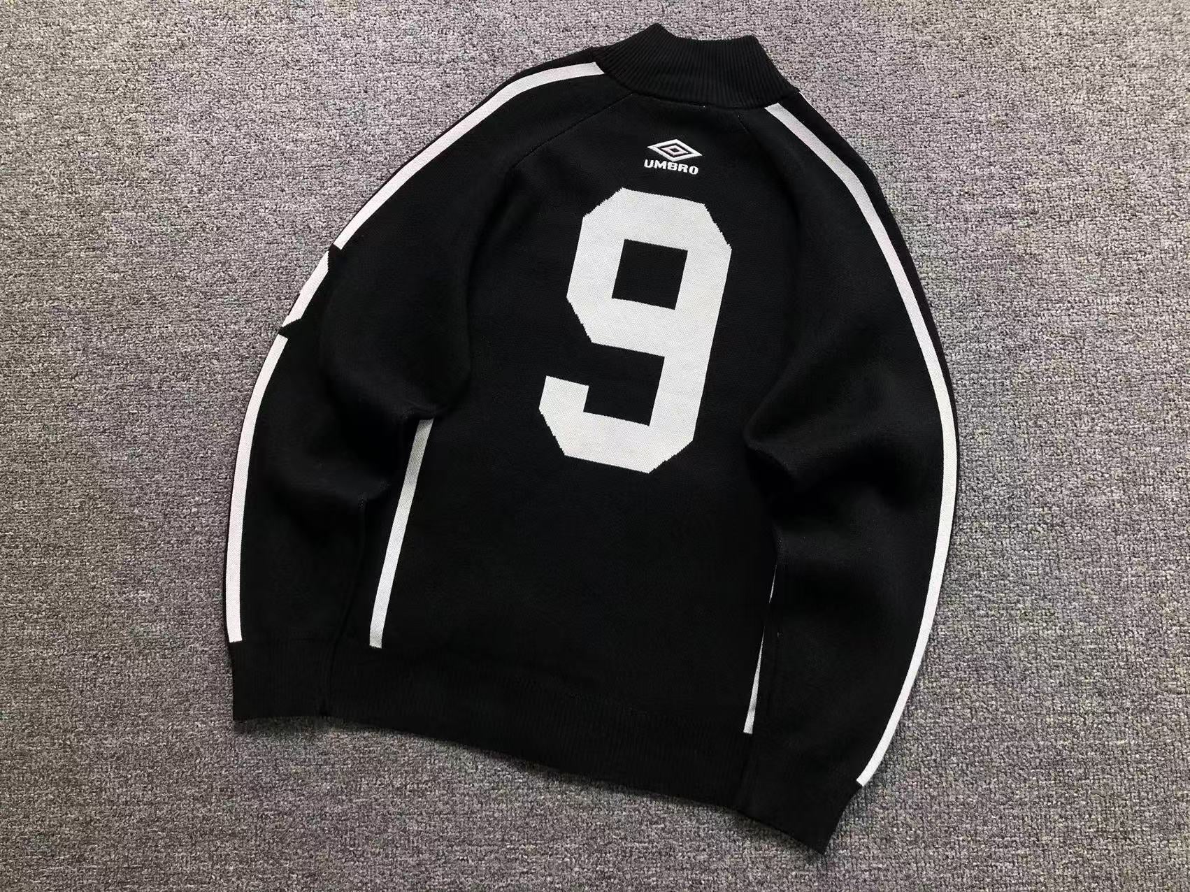 Campera Supreme Umbro Zip Up Sweater Negra - Drip Store Argentina