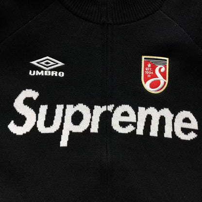 Campera Supreme Umbro Zip Up Sweater Negra