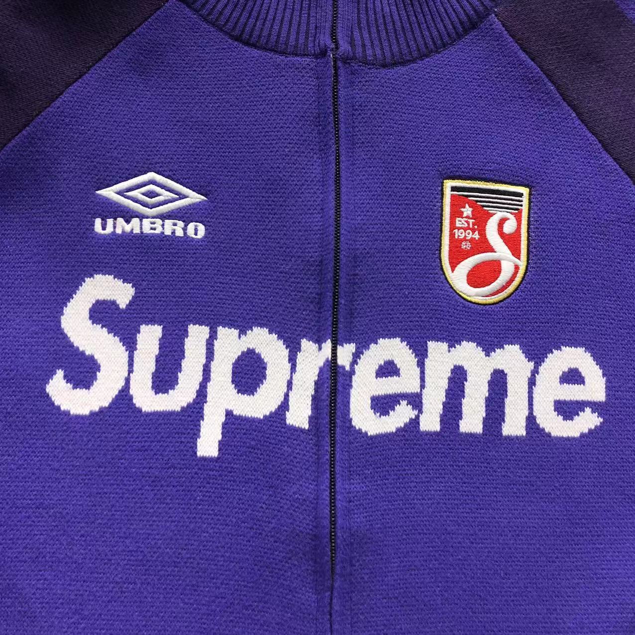 Campera Supreme Umbro Zip Up Sweater Violeta - Drip Store Argentina