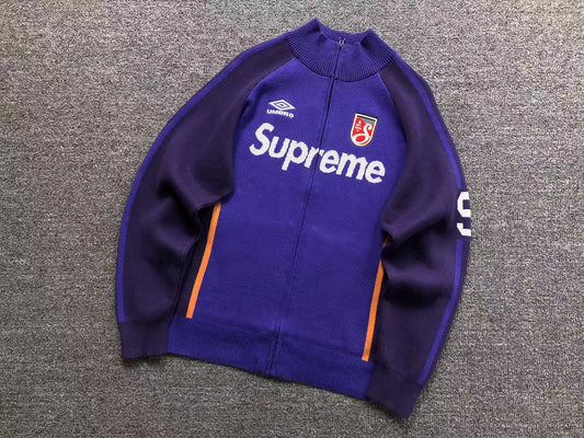 Campera Supreme Umbro Zip Up Sweater Violeta