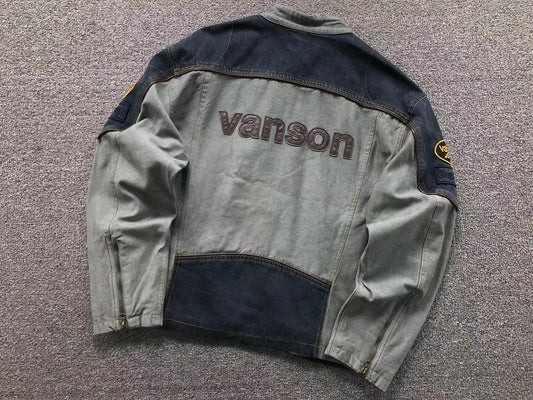 Campera Supreme Vanson Leathers Cordura Cotton Denim