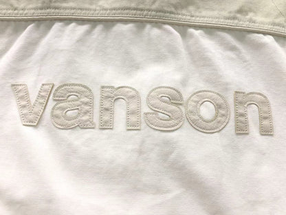 Campera Supreme Vanson Leathers Cordura Cotton Blanca