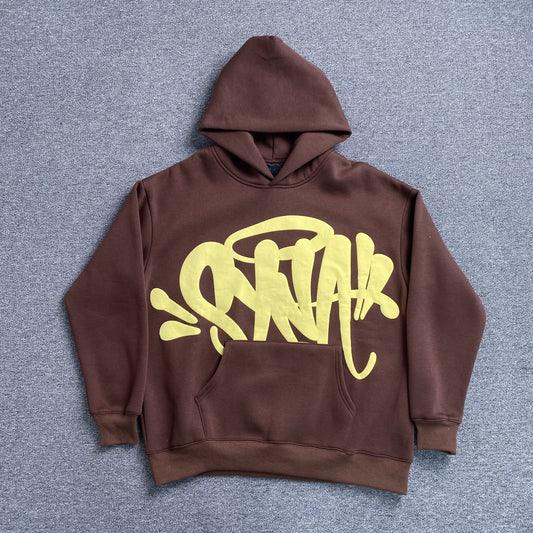 syna-world-syna-logo-hoodie-brown-Drip Store Argentina