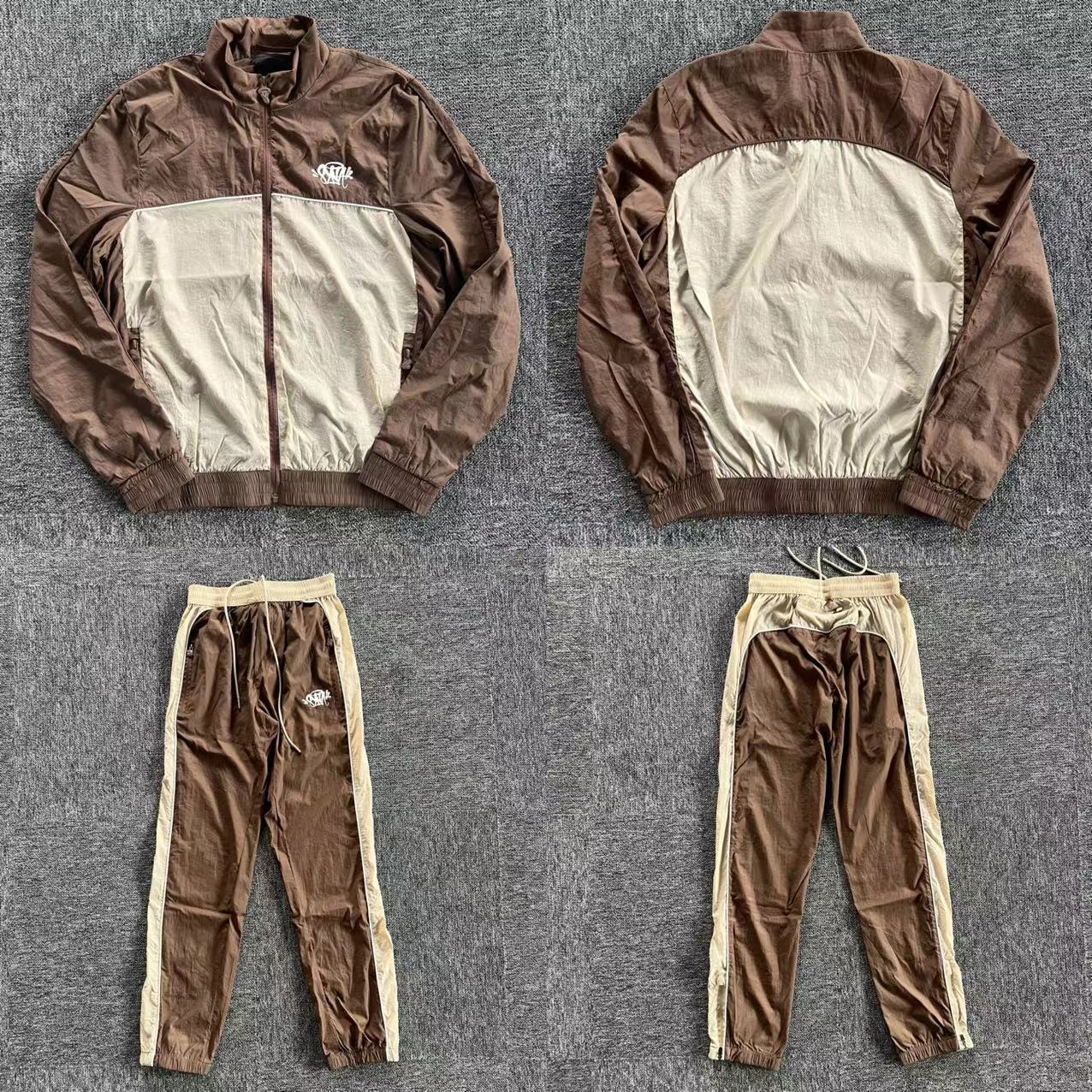 syna-world-syna-logo-shell-tracksuit-brown-Drip Store Argentina