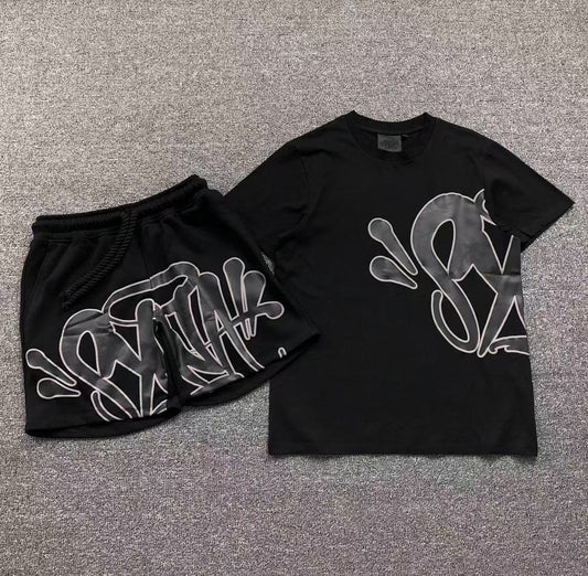 syna-world-syna-logo-t-shirtshort-set-black-Drip Store Argentina