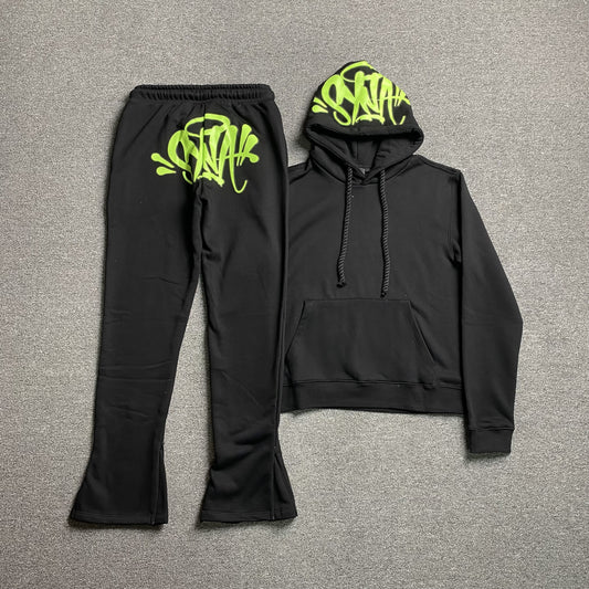 Conjunto Syna World Syna Logo Negro Verde