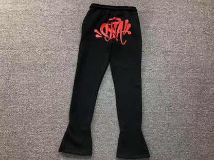 Conjunto Syna World Syna Logo Negro Rojo