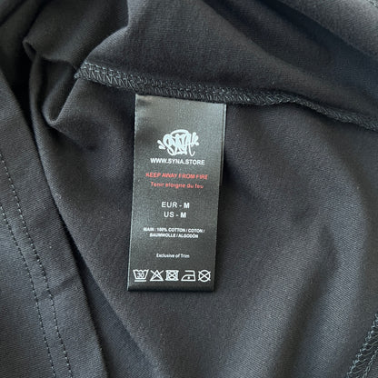 Remera Syna World Synarchy Negra Celeste