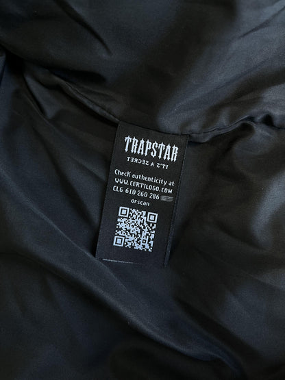 Campera Trapstar Decoded Hooded 2.0 Puffer Negra