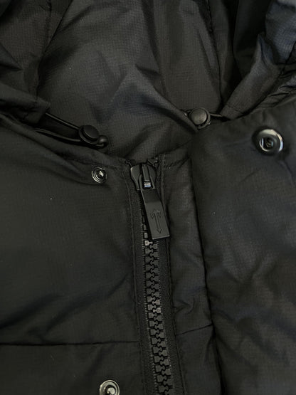 Campera Trapstar Decoded Hooded 2.0 Puffer Negra