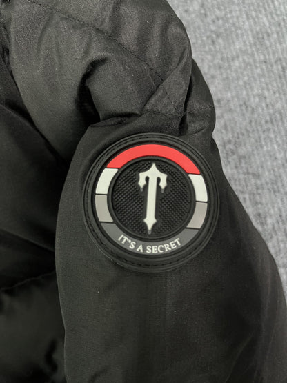 Campera Trapstar Decoded Hooded 2.0 Puffer Negra