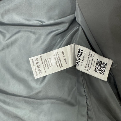 Campera Trapstar Decoded Hooded 2.0 Puffer Gris