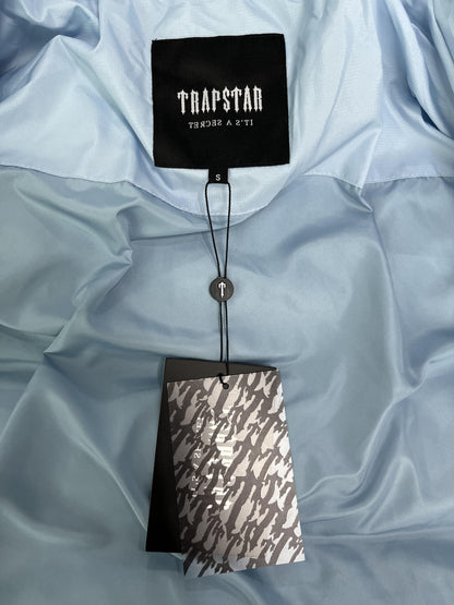 Campera Trapstar Decoded Hooded 2.0 Puffer Celeste