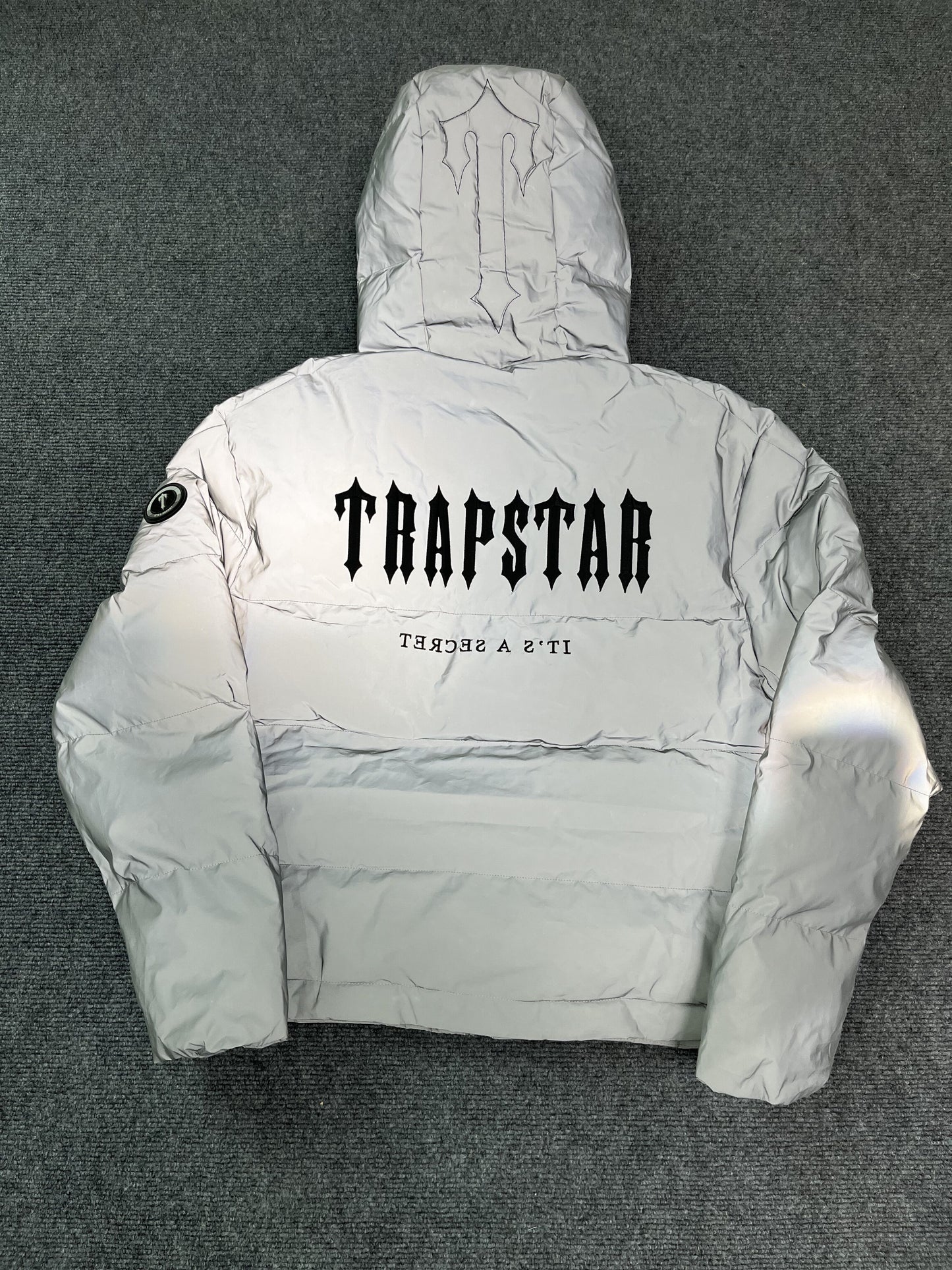 Campera Trapstar Decoded Hooded 2.0 Puffer Reflectiva
