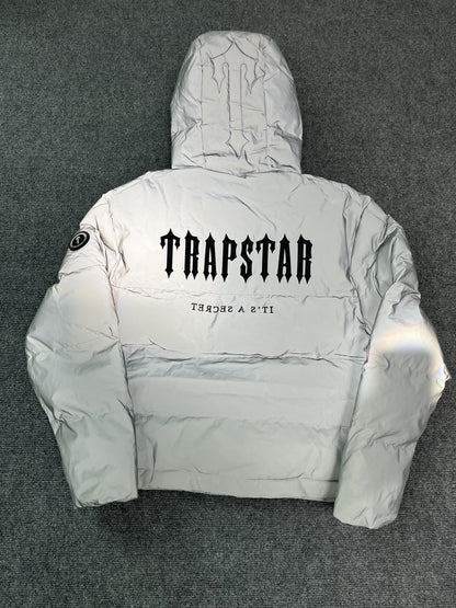 Campera Trapstar Decoded Hooded 2.0 Puffer Reflectiva