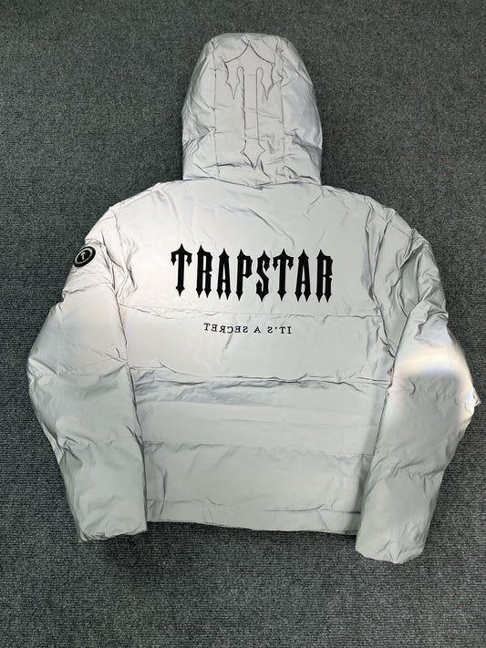 Campera Trapstar Decoded Hooded 2.0 Puffer Reflectiva
