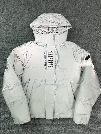 Campera Trapstar Decoded Hooded 2.0 Puffer Reflectiva