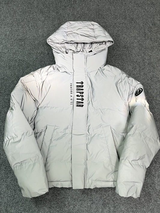 Campera Trapstar Decoded Hooded 2.0 Puffer Reflectiva