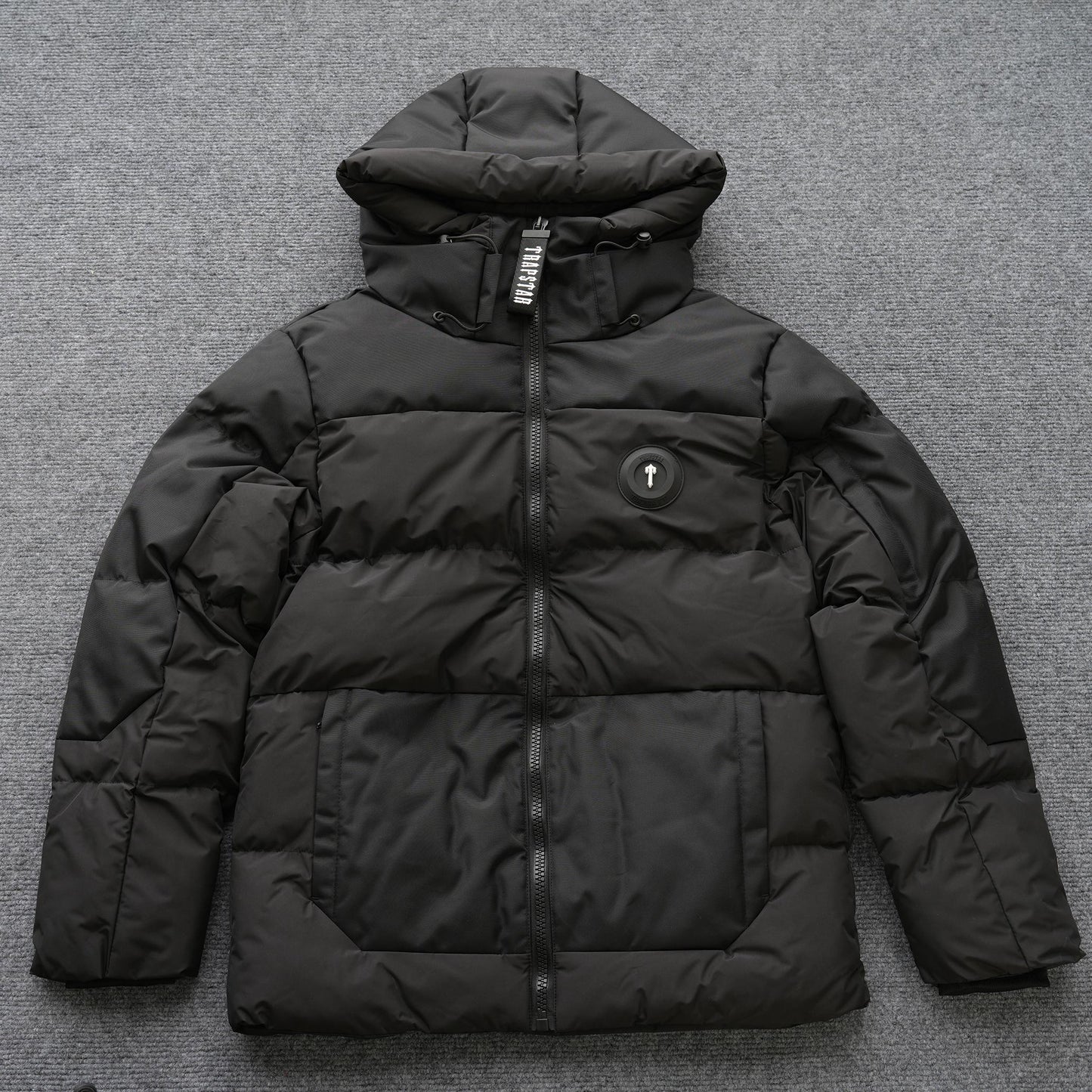 Campera Trapstar Decoded Puffer Negra