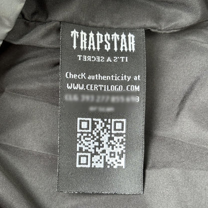 Campera Trapstar Decoded Puffer Gris