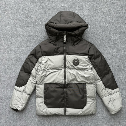 Campera Trapstar Decoded Puffer Gris