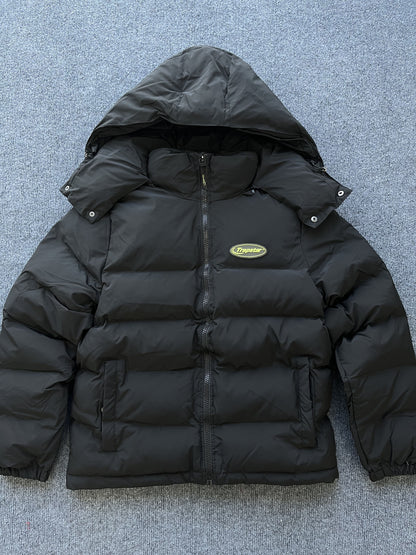 Campera Trapstar Hyperdrive Detachable Hooded Puffer Negra