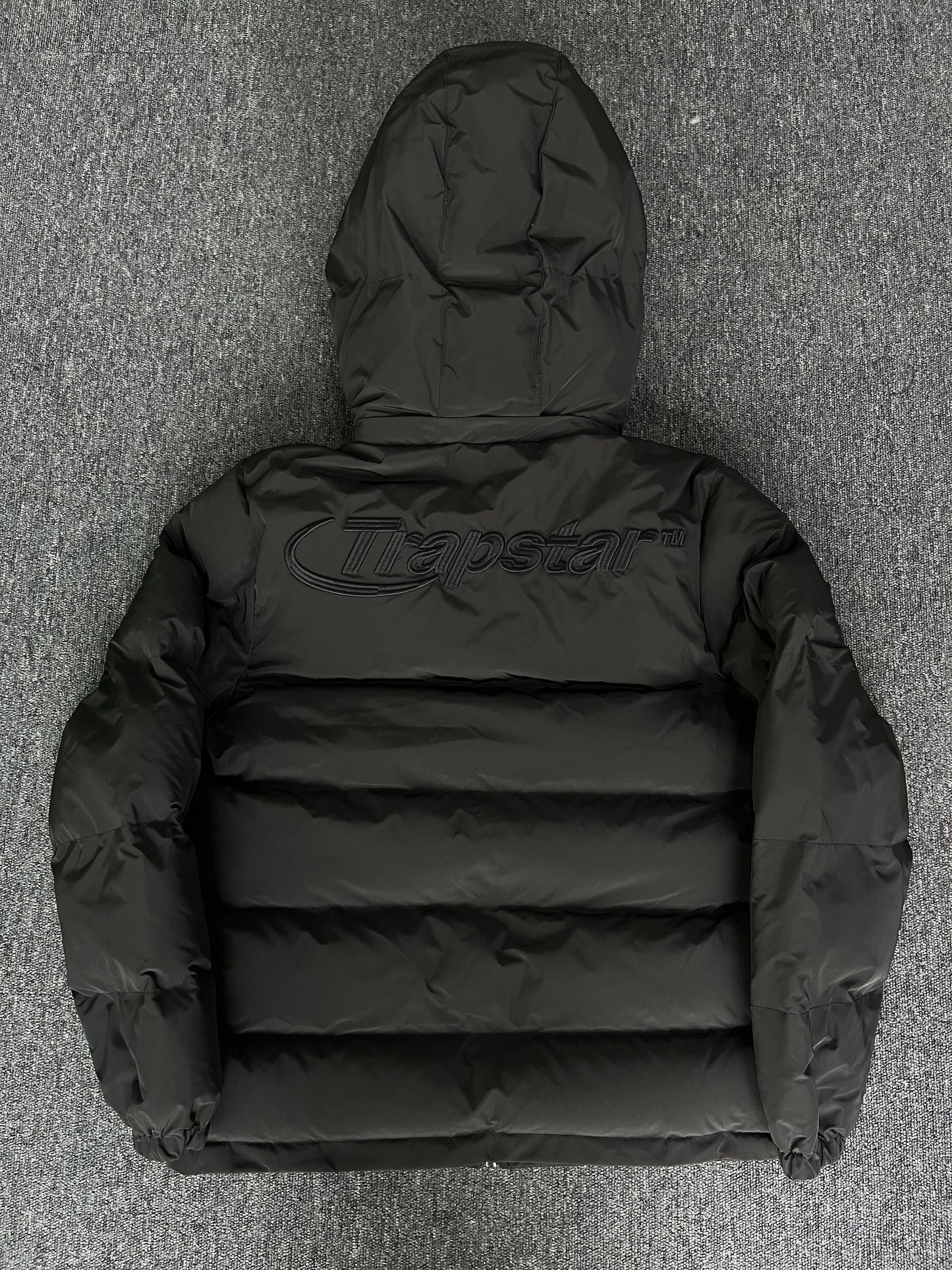 Campera Trapstar Hyperdrive Detachable Hooded Puffer Negra