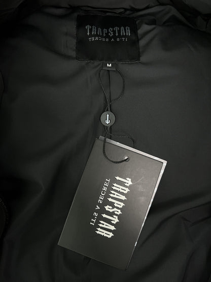 Campera Trapstar Hyperdrive Detachable Hooded Puffer Negra