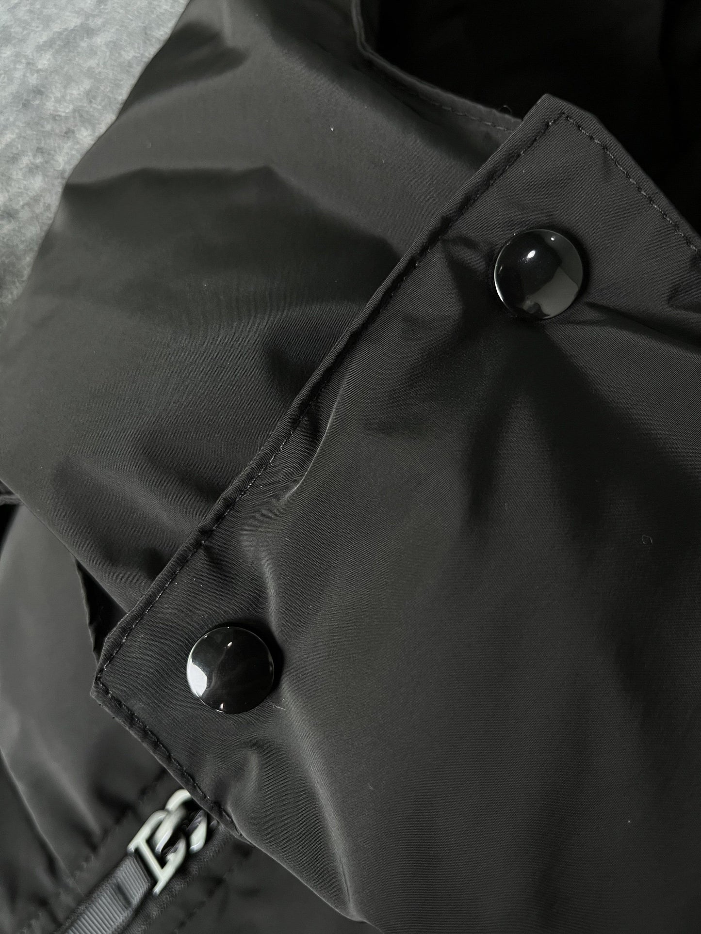 Campera Trapstar Hyperdrive Detachable Hooded Puffer Negra