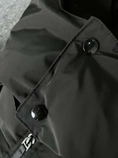 Campera Trapstar Hyperdrive Detachable Hooded Puffer Negra