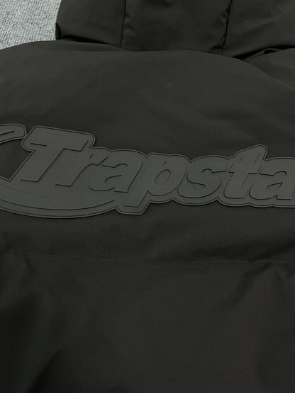Campera Trapstar Hyperdrive Technical Puffer Negra